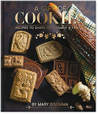 A book called A Gift of Cookies with cookies on the cover