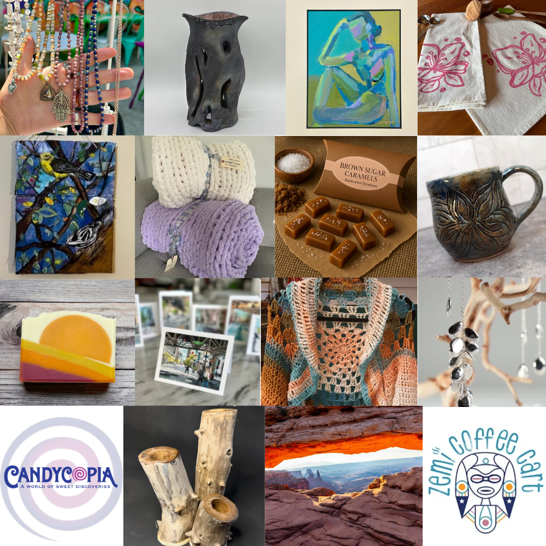 Images of various arts and crafts