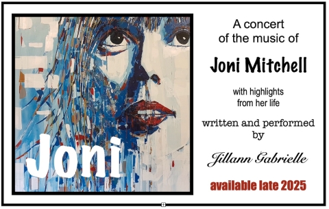 Joni Mitchell flyer