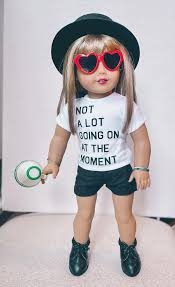 American Girl doll wearing a Taylor Swift costume