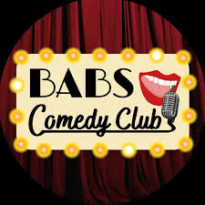 Babs Comedy Club sign