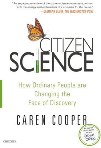 Book cover for Caren Cooper's book on citizen science
