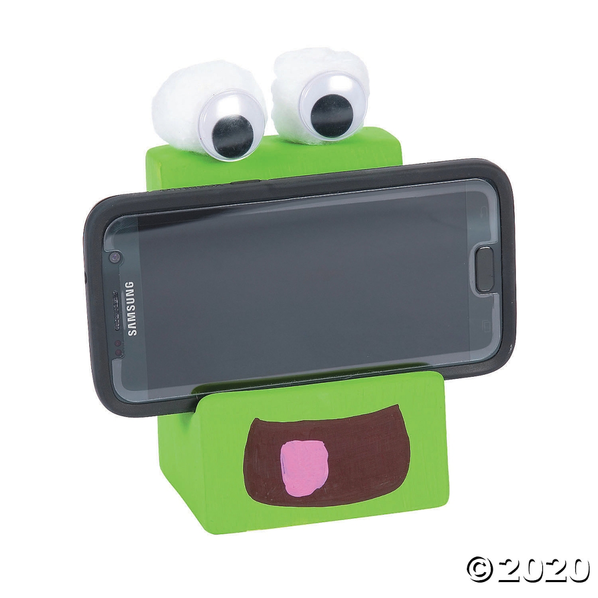 hand painted ceramic phone holder