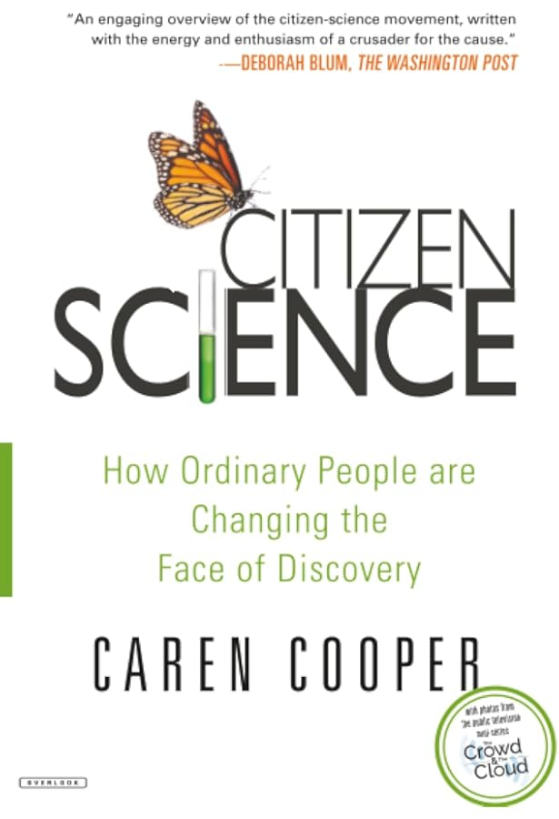 Book cover for Caren Cooper's book on citizen science